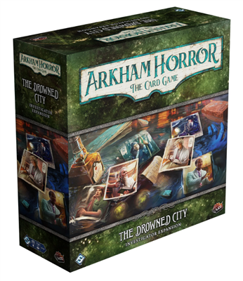 Arkham Horror: The Drowned City Investigator Expansion, English Edition